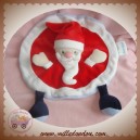 NATTOU DOUDOU PERE NOEL ROUGE PLAT OVAL