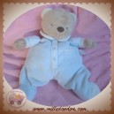 COROLLE SOS DOUDOU OURS BEIGE PYJAMA BLEU