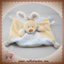 VETIR SOS DOUDOU LAPIN BEIGE BLEU PLAT UN AMOUR