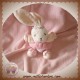 KALOO DOUDOU LAPIN BOULE ROSE LILIROSE ATTACHE TETINE SOS