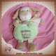 DOUDOU ET COMPAGNIE SOS COPAIN LE CHIEN ECRU BEIGE VERT PANTIN 