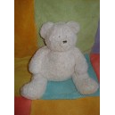 DIMPEL SOS DOUDOU OURS BLANC STYLE BOUCLETTE DIMA