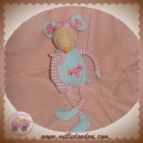 CP INTERNATIONAL DOUDOU SOURIS BLEU ET ROSE SOS