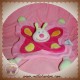 NATTOU SOS DOUDOU PAPILLON COCCINELLE PLATE ROSE VERT