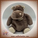 HISTOIRE D'OURS SOS DOUDOU HIPPOPOTAME TAUPE 24 CM