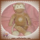 KIABI SOS DOUDOU PELUCHE SINGE BEIGE ECRU FARANDOLE