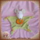 DOUDOU ET COMPAGNIE SOS PELUCHE SOURIS MILIE PLATE VERTE