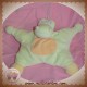 JOLLYBABY SOS DOUDOU CROCODILE QUASI PLAT VERT ORANGE SAFARI