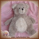 LES PETITES MARIE SOS DOUDOU OURS TAUPE GRIS RAYNAUD