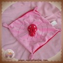 KIABI SOS DOUDOU COCCINELLE ROUGE PLAT FEUILLE ROSE