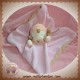 MOTS D'ENFANTS SOS DOUDOU POUPEE FILLE PLAT ROSE HOCHET