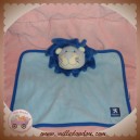 PEUGEOT SOS DOUDOU PELUCHE LION PLAT BLEU