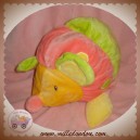 BABYSUN DOUDOU SOURIS HOCHET VERT ROSE JAUNE BABY SUN