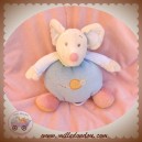 NATTOU SOS DOUDOU SOURIS LOULOU BLEU ESCARGOT MUSICAL