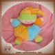 COROLLE SOS DOUDOU PELUCHE CLOWN BOULE JAUNE BLEU