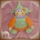 CMP SOS DOUDOU LUTIN POUPEE BOULE ORANGE VERT UN REVE DE BEBE