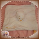 DISNEY SOS DOUDOU OURS WINNIE L'OURSON BLANC ORANGE PLAT P'TIT GOUROU