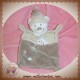 NICOTOY SOS DOUDOU OURS BLANC PLAT TAUPE BEIGE KIABI