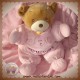 NOUNOURS SOS DOUDOU OURS QUASI PLAT ROSE ENFANT RANGE PYJAMA