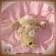 OKAIDI OBAIBI SOS DOUDOU PELUCHE CHIEN MARRON BEIGE QUEUE