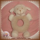 BOUT'CHOU MONOPRIX DOUDOU MOUTON AGNEAU BLANC BEIGE HOCHET