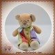 TAKINOU SOS DOUDOU KOALA THAITI COCO MAUVE BEIGE SALOPETTE