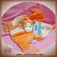 GIPSY DOUDOU VACHE PLATE ECRU ORANGE SOS