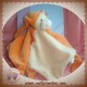 GIPSY DOUDOU VACHE PLATE ECRU ORANGE SOS