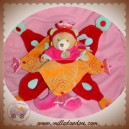 DOUDOU ET COMPAGNIE SOS OURS PRINCESSE INDIDOUS ROUGE ORANGE ROSE