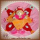 DOUDOU ET COMPAGNIE SOS OURS PRINCESSE INDIDOUS ROUGE ORANGE ROSE