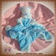 TCM SOS DOUDOU OURS BLEU MOUCHOIR RAYE 230430