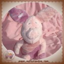 DISNEY SOS DOUDOU PORCINET COCHON ROSE VIOLET PASTEL PAPILLON NICOTOY