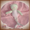 BOUT'CHOU MONOPRIX SOS DOUDOU CHAT OURS VERT ROSE COEUR