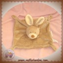 GRAIN DE BLE SOS DOUDOU LAPIN PLAT BEIGE MARRON ZANNIER 