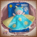 LUMINOU DOUDOU COCCINELLE PAPILLON PLAT BLEU JAUNE SOS