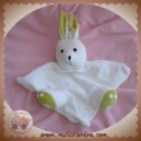 PLANETE BLEUE SOS DOUDOU LAPIN BLANC MARIONNETTE VERT