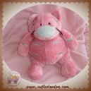 ANNA CLUB PLUSH SOS DOUDOU PELUCHE CHAT ROSE ET GRIS