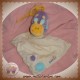 BABYSUN DOUDOU ESCARGOT MAUVE MOUCHOIR ECRU BABY SUN