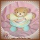 KALOO SOS DOUDOU OURS CANDY PASTEL JAUNE ORANGE VERT BLEU