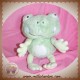 PREMAMAN SOS DOUDOU GRENOUILLE VERTE FLEUR MAUVE