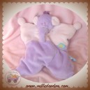 DISNEY DOUDOU ELEPHANT LUMPY ELEFANT QUASI PLAT MAUVE SOS