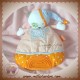 BABYSUN DOUDOU OURS QUASI PLAT ORANGE DENTITION SOS