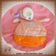 BABYSUN DOUDOU OURS QUASI PLAT ORANGE DENTITION SOS