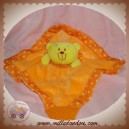 BRUIN SOS DOUDOU OURS JAUNE PLAT ORANGE DENTITION