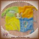 GIPSY DOUDOU VACHE PLAT MONGOLFIERE BLEU JAUNE VERT SOS