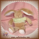 NOUKIE'S SOS DOUDOU LAPIN BEIGE HAUT VERT GASPARD 