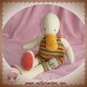 MOULIN ROTY SOS DOUDOU CANARD OIE ECRU SALOPETTE RAYE