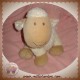 NATURE ET DECOUVERTES SOS DOUDOU MOUTON ECRU BEIGE