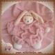 KALOO SOS DOUDOU LAPIN LILIROSE CORPS PLAT PLUME ROSE