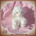 BURBERRY SOS DOUDOU PELUCHE MOUTON BLANC ECRU ROSE